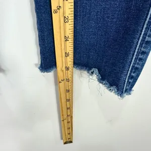 7 For All Mankind Jeans Womens 25 Blue Dark Wash‎ Kimmie Straight Leg Stretch thumbnail 6