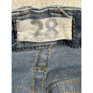 Free People Skinny Jeans Women's 28 Light Wash Stretch Ankle Denim thumbnail 5