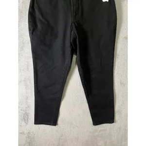 Old Navy High Rise Curvy O.G. Straight‎ Black Jeans Petite 2 Slim Stretch New thumbnail 3