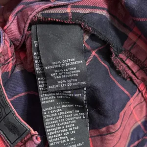 Harley‎ Davidson Plaid Long Sleeve Logo Patch Shirt Biker Grunge Indie Sleaze thumbnail 7