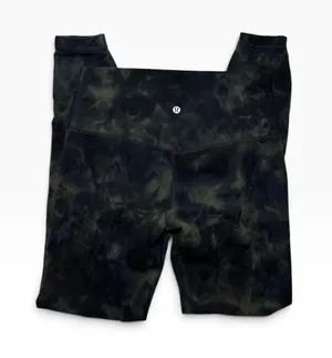 Lululemon Tie Dye Evergreen Marble Align Leggings 28" thumbnail 1