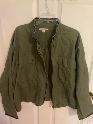 Zip Up Cargo Jacket thumbnail 1