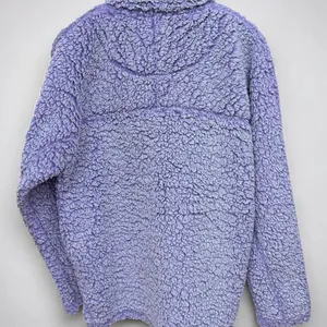 Live Oak Brand Purple Sherpa‎ 1/4 Zip Pullover Fleece Jacket thumbnail 2