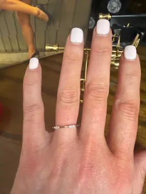 Boutique Sterling Silver 925 Ring with Moissanite Diamonds thumbnail 2