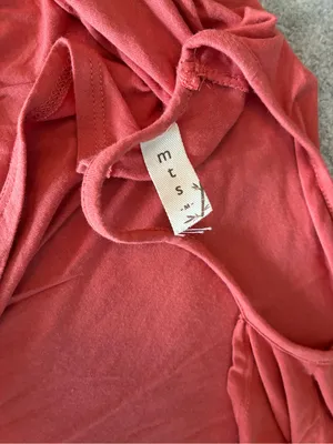 mts Coral Long Sleeve Lightweight Women's Top Size Medium Large Keyhole Back thumbnail 4