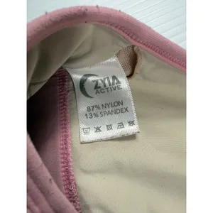 Zyla Active Light Support Sports Bra Strappy Back Mauve Pink Medium‎ thumbnail 5
