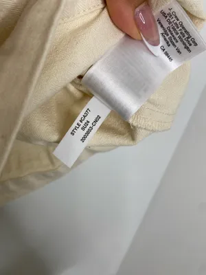 J.Crew Ecru Denim Cropped Button Up thumbnail 7