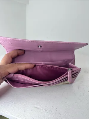Coach Vintage Continental Wallet in Pink and Tan Signature Canvas thumbnail 4