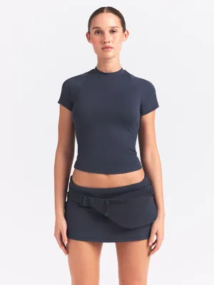 NWT Nike Skims Airy Baby tee size xl in deep royal thumbnail 5