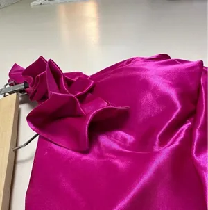 CLEARANCE! Pink Ruby Rox One-Shoulder Ruched Dress Size S Junior NWT thumbnail 5