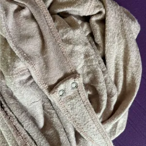 Abercrombie & Fitch A&F Cozy Wrap Front Bodysuit Long Sleeve X-Large Pink thumbnail 5