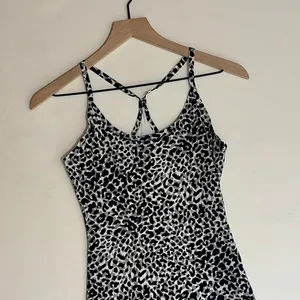 OUTDOOR VOICES‎ The Exercise Dress Snow Leopard Animal Print Tank Shorts X-Small thumbnail 4