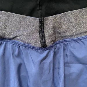 VSX Victorias Secret Womens Blue Athletic Skort Metallic Waistband‎ Small thumbnail 4