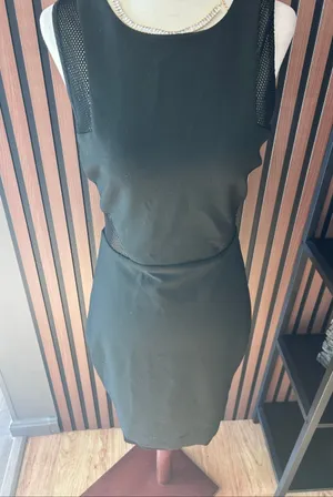 Elizabeth and James goth like sexy dress size 6 mini dress black sleeves thumbnail 1