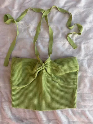 Windsor Green Halter Tank thumbnail 1