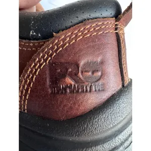 Y2K Timberland PRO Powerfit Jamey Leather Work‎ Shoes Women's 6M Brown steel toe thumbnail 6
