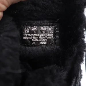 Ryka Aubonne Womens Black Faux Fur Lined Bungee Winter Snow Boots Size 8M thumbnail 5