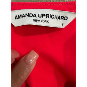 Amanda Uprichard Elondra Electric Rogue Pink Minimalist Tea Party Midi Dress S thumbnail 7