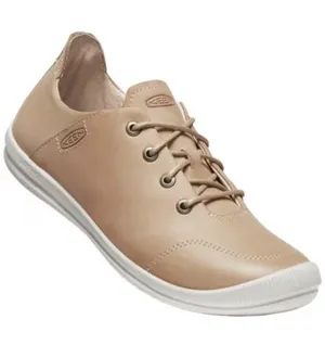 KEEN Lorelai II Women's Tan Leather Lace Up Sneaker Shoes Sz 10.5 (41) w/ BOX thumbnail 1