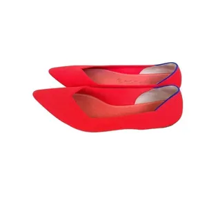Rothy's Limited Edition The Point Flats in flame retired 10.5 thumbnail 5