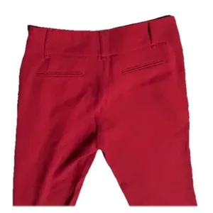 Rag & Bone Red Dress Pants Sz 4 Trousers Office Career Professional Holiday USA thumbnail 9