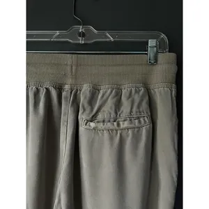 Aerie size Medium Beige Jogger Pants with Drawstring Waist thumbnail 6