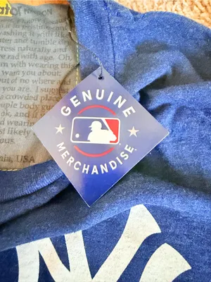 NIB Unisex New York Yankees Aviator Nation x MLB Navy Tri-T-Shirt Size small thumbnail 12