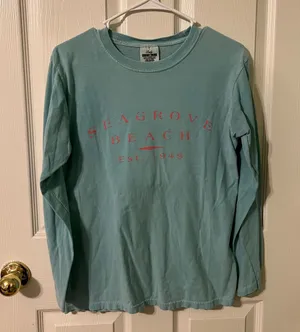 Comfort Colors Sea grove Beach Women’s Long Sleeve Top thumbnail 1