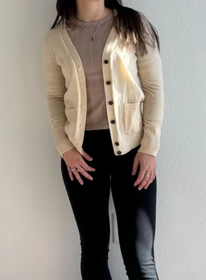 Yellow J. Crew Cardigan thumbnail 1