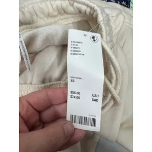 Out From Under Urban Outfitters Ivory Fleece Flare Sweatpants XS New‎ thumbnail 4