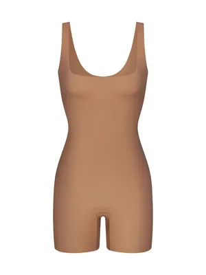 Skims (G15) Body Unlined Plunge Mid Thigh Bodysuit | Color Sienna | Size Small thumbnail 5