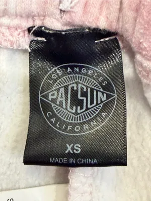 PacSun Lounge Shorts Bundle 2 Pair - Pink Tie Dye Orchid Sweat Shorts Y2K Coquette XS thumbnail 9