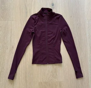 White Fox Active Jacket Race To You Size XS Merlot Burgundy thumbnail 1