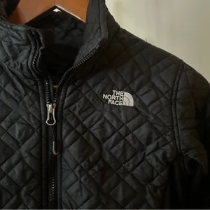The North‎ Face Quilted Down Puffer Jacket Winter Full Zip Black Size XS thumbnail 2