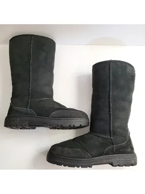 $295 UGG Ultra Tall Revival Tasman Braid Boots, size 9 thumbnail 10
