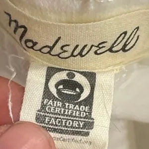 Madewell The Perfect Vintage Wide Leg Denim Jean 33 Front Patch Pocket Edition thumbnail 3