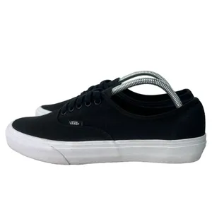 Vans Unisex Off the Wall Black Canvas Low Shoe Size 10.5 or 12 #324 thumbnail 3