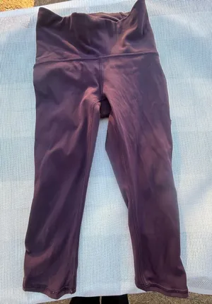 Lululemon Athletica Women’s size 2 Purple High-Waisted Leggings thumbnail 1