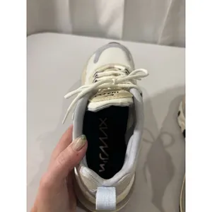 Nike Air‎ Max 270 React CT1287-100 White Fossil Running Shoes Sneakers Women 8.5 thumbnail 8