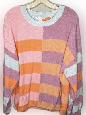 Cato Color Block Sweater thumbnail 1