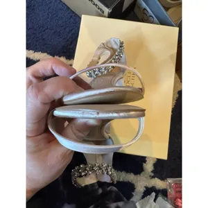 Jewel Badgley Mischka Bronwen Embellished Evening Shoe Size‎ 8 Rhinestones thumbnail 9