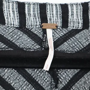 Free People‎ Morning Black White Stripe Small V Neck Dolman Tie Sleeve Top Boho thumbnail 5