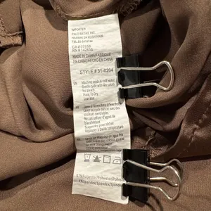 Y2K Brown Maxi Slip Dress 90s Prom Minimalist Neutral Indie Sleaze Silky Size XL thumbnail 3