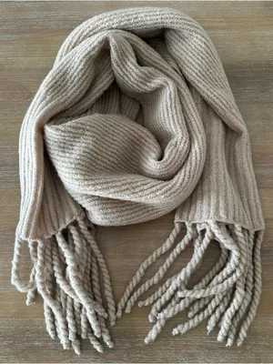 Free People Chunky Knit Scarf thumbnail 2