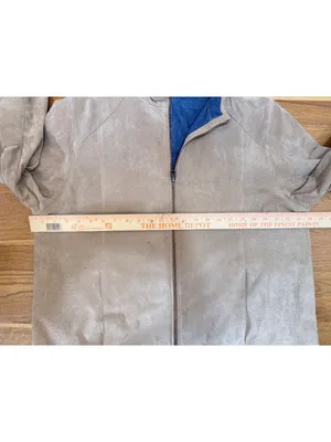 Ranch Wear Gran Chic Western Reversible Chore Barn Jacket Suede Denim XL thumbnail 10