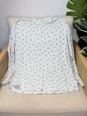 Skims Boyfriend Long Sleeve Tee Size small thumbnail 4