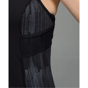 Lululemon Ace Dress Tennis Size Scratch Match Black Multi Mesh Size 4 Cut Out thumbnail 4