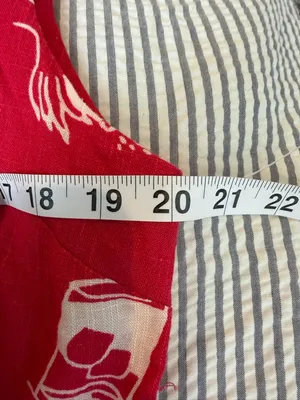 Paper Heart Red Linen Blend sleeveless mini dress size Large New With tags thumbnail 11
