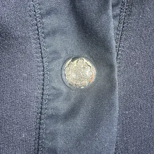 Lauren Ralph Lauren Cardigan Sweatshirt Womens XL Navy Blue Silver‎ Snap Front thumbnail 4