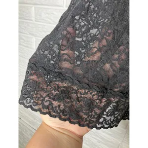 Victoria's Secret black sheer lace lingerie slip dress women's size small sexy‎ thumbnail 2